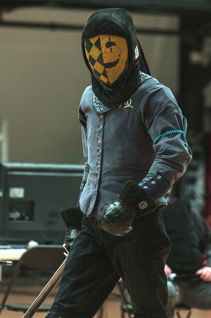 Example of full fencing gear