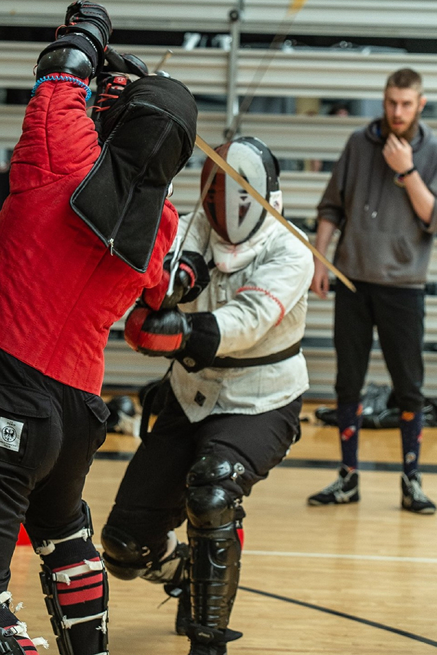 Tournament sparring with longsword